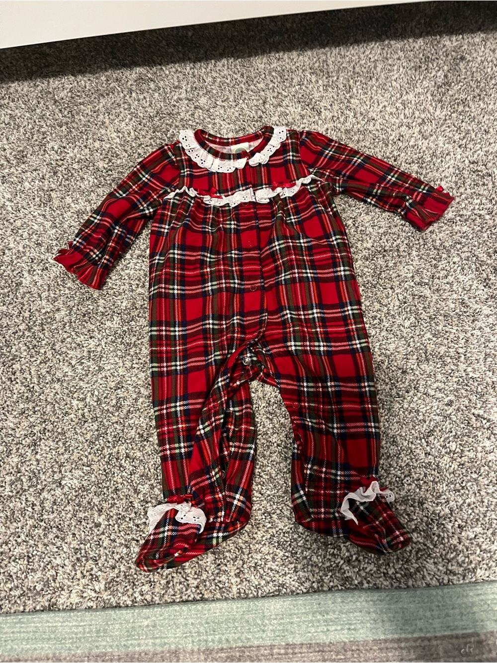 Baby Girl Christmas Pajama Bundle 0-3month